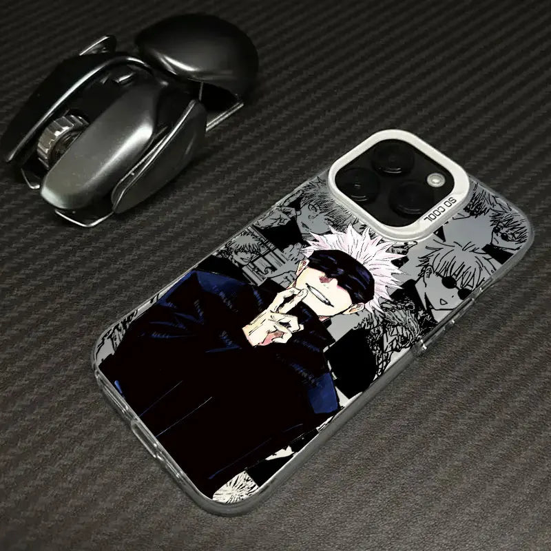 Jujutsu Kaisen Sukuna Gojo Satoru Anime Coque Phone Case For iPhone 17 16e 16 15 14 13 12 11 Pro Max Air Plus Anti Fall Cover