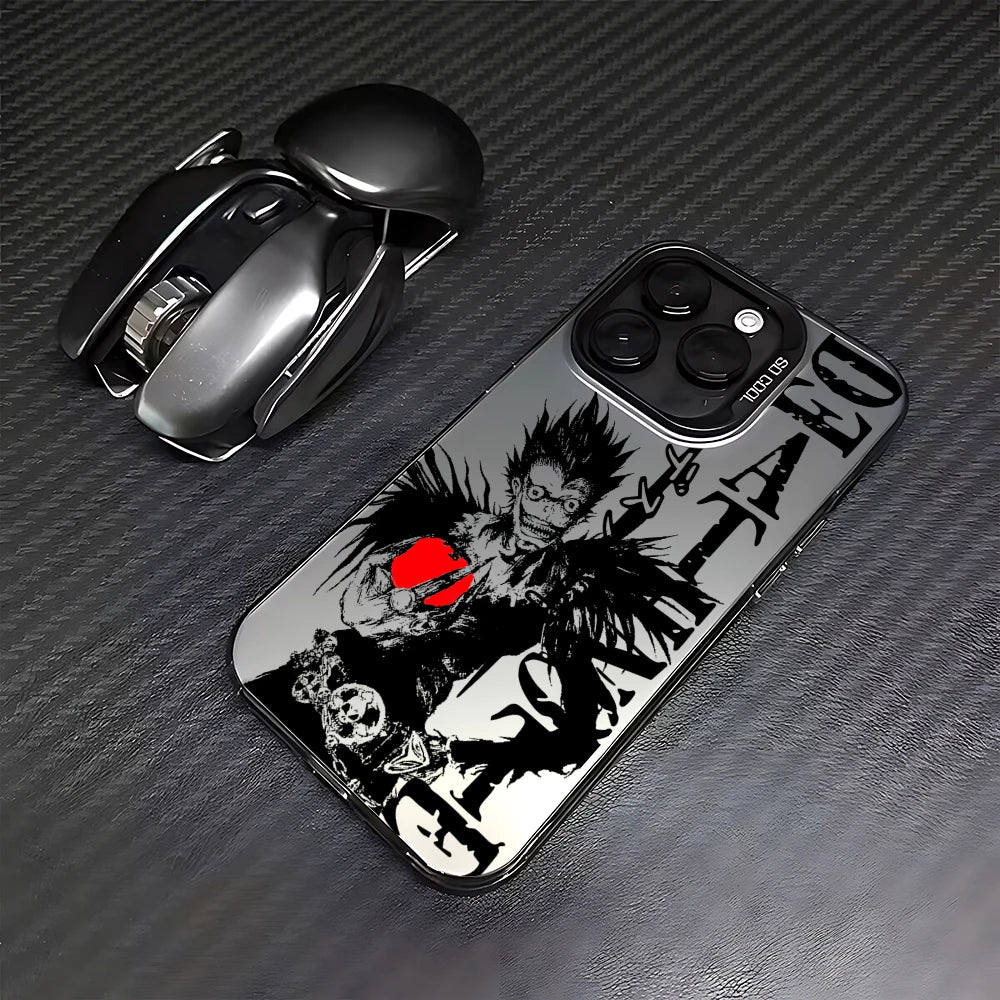 Anime Death Note Phone Case For iPhone 17 16e 16 15 14 13 12 11 mini Pro Max X XR XSMAX 8 7 Air Plus Anti Fall Matte Back Cover