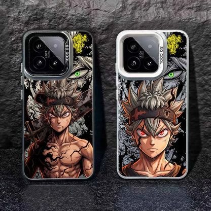 Asta Black Clover For Apple iPhone 17 16E 16 15 14 13 12 mini Pro Max Plus Cover Funda Siliconea Soft Capa Colorful Phone Case