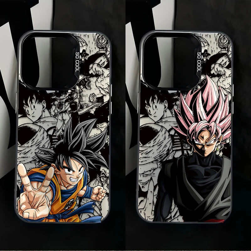 Anime GokuS DragonS BallS Phone Case For iPhone 17 17e 16e 16 15 14 13 12 11 mini ProMax X XR XSMAX 8 7 Air Plus Anti Fall Matte