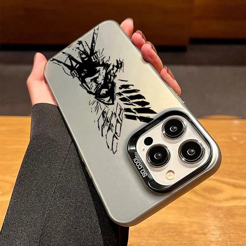Phone Case For Apple iPhone 17 Air 16E 15 14 Plus 13 12 11 Pro Max Mini Funda Cover A-Attack on Titan Eren