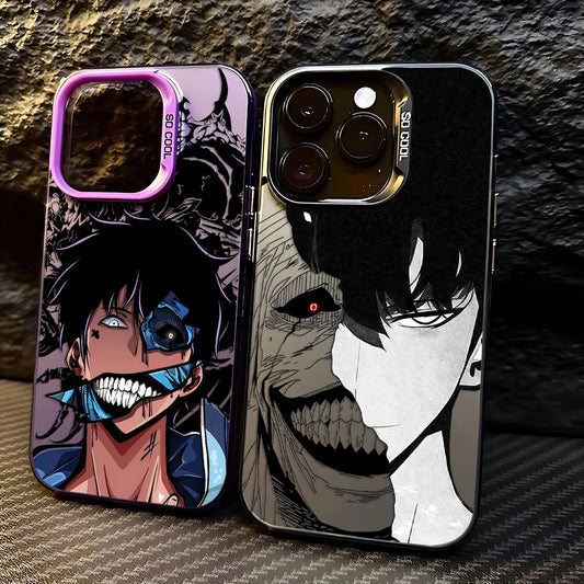Hot Anime Solos Levelings Phone Case For iPhone 17 17e 16e 16 15 14 13 12 11 mini Pro Max XR Air Plus Anti Fall Matte Back Cover