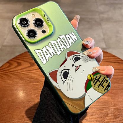 DandadanS Anime Hot New Frosted Phone Case for iPhone 17 Air 16 E 15 14 Plus 13 12 Mini 11 Pro Max Acrylic Sheet Silicone Cover