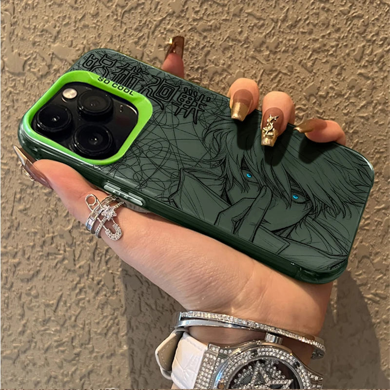 SATORU GOJO RYOMEN SUKUNA LINE ART Phone Case For iPhone 17 17e 16e 16 15 14 13 12 11 mini Pro Max X XR XSMAX Air Plus Anti