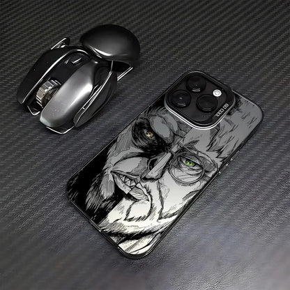 Luxury Attack On Titan Phone Case For iPhone 17 17e 16e 16 15 14 13 12 11 mini Pro Max X XR XSMAX 8 7 Air Plus Anti Fall Matte