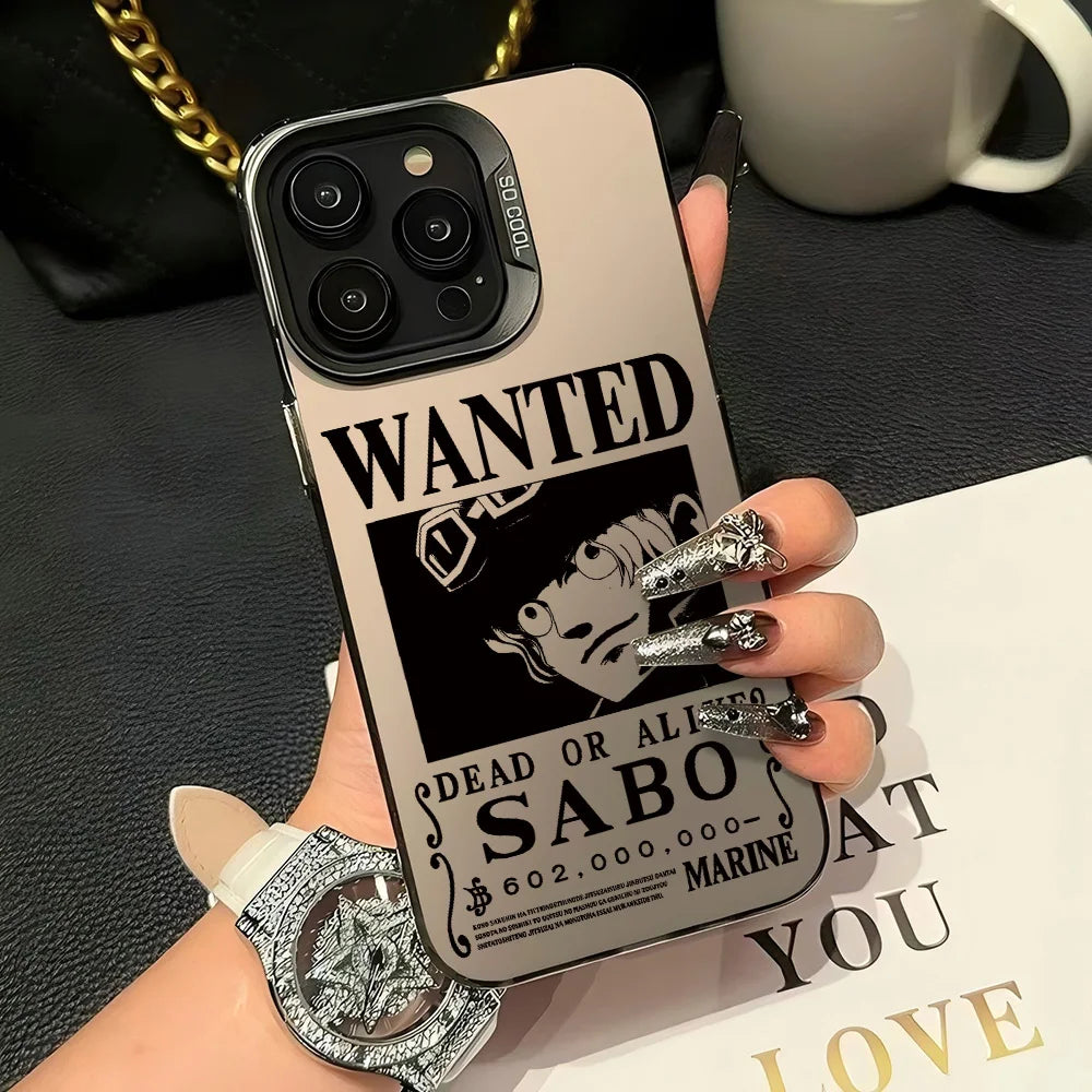 HOT Anime Ones Pieces Phone Case For iPhone 17 17e 16e 16 15 14 13 12 11 mini Pro Max X XR XSMAX Air Plus Anti Fall Matte Cover