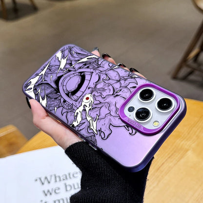 O-One P-Piece Hard Plating Case for Luffy Zoro IPhone 12 17 Air Pro Max 16 15 11 14 13 Pro Max XS X XR Plus 8 7 SE 2020 Cover