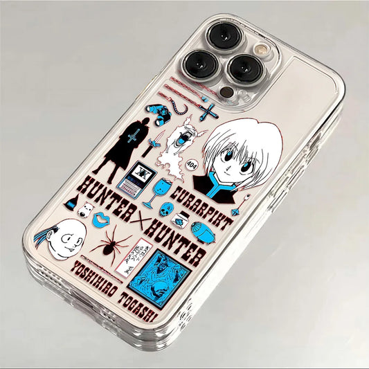 Anime HUNTER×HUNTER Phone Case For iPhone 16e 16 15 14 13 12 11 Mini Pro Max X XR XSMax 7 8 Plus Transparent Soft TPU Back Cover
