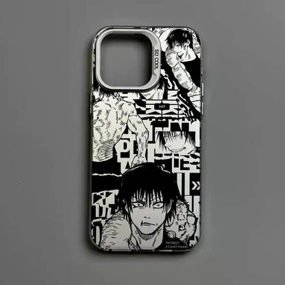 J-Jujutsu Toji Kaisen F-Fushiguro  For iPhone 17 16 15 14 13 12 11 Pro MAX Matte Shockproof Back Anti Fall Matte Cover