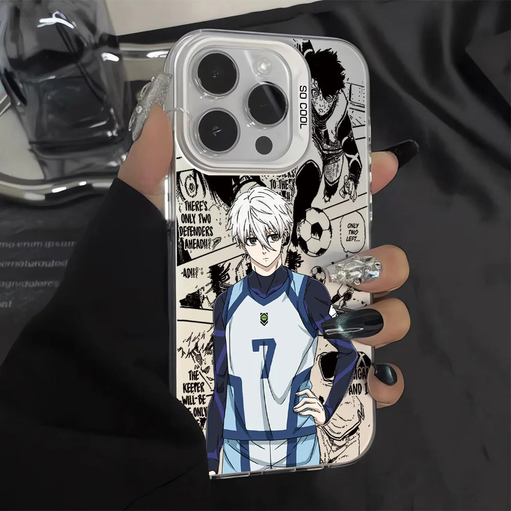 COOL B-BLUE LOCKS S-Seishiro Nagi Phone Case For IPhone 16e 16 15 14 13 12 11 Mini Pro Max X XR XSMAX 8 7 Plus Matte Back Cover
