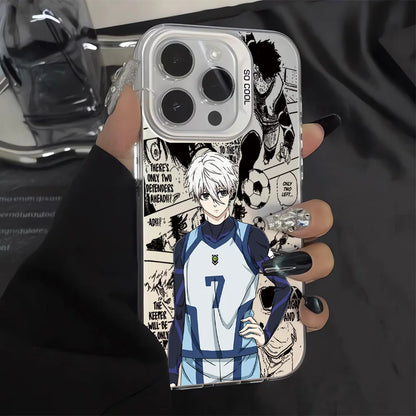 COOL B-BLUE LOCKS S-Seishiro Nagi Phone Case For IPhone 16e 16 15 14 13 12 11 Mini Pro Max X XR XSMAX 8 7 Plus Matte Back Cover