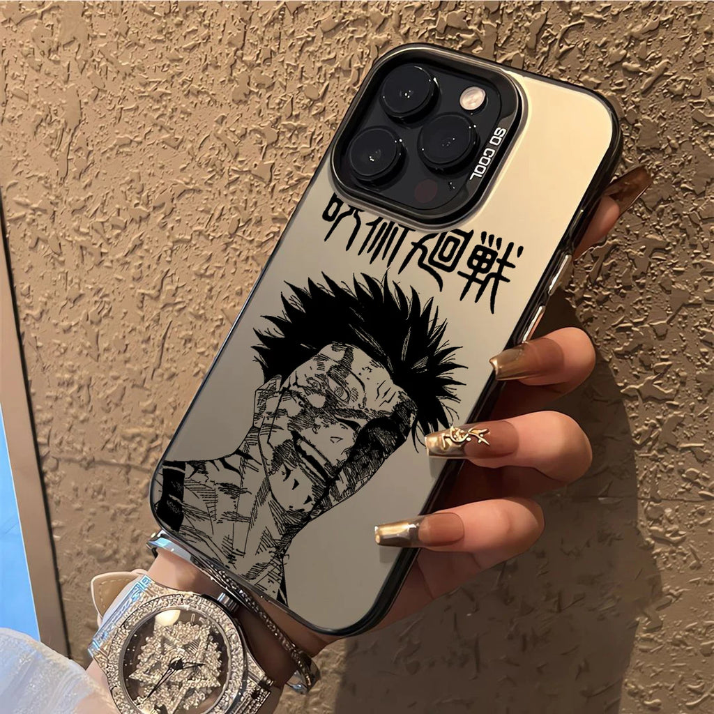 Anime Jujutsu Kaisen Phone Case For IPhone 16 15 14 13 12 11 Pro Max X XR XS 7 8 Plus Mini SE 2020 2022 Gojo Satoru