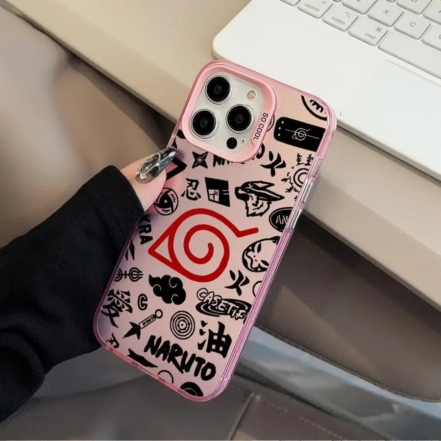 Phone Cover Case for iPhone 17 Pro Max 13 16 Air 17e 11 12 Pro 14 Plus 15 Anime Narutos Logo