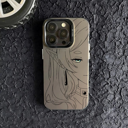 Hot Anime F-FrierenS Phone Case For IPhone 17 16e 16 15 14 13 12 11 Mini Pro Max X XR XSMAX 8 7 Air Plus Fall Matte Back Cover