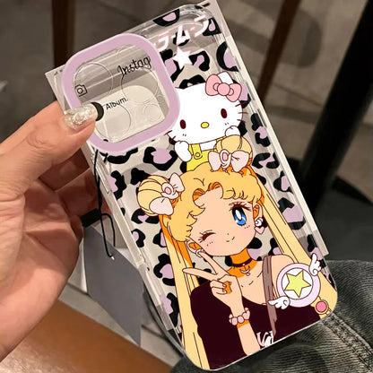 Cartoon Sailor Moon Phone Case for Xiaomi Mi 15T 15 14 13 12 11 10 10T 14T Poco M7 X6 F7 F5 F4 X7 X4 NFC Lite GT Pro Ultra 4G 5G