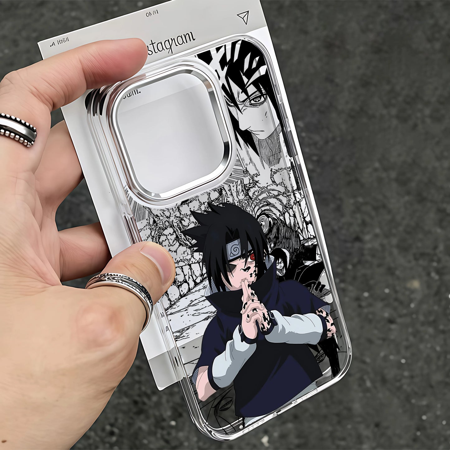 Anime Uchihas Sasukes Phone Case For iPhone 17e 17 16e 16 15 14 13 12 11 mini Pro Max X XR XSMAX 8 7 Air Plus Clear