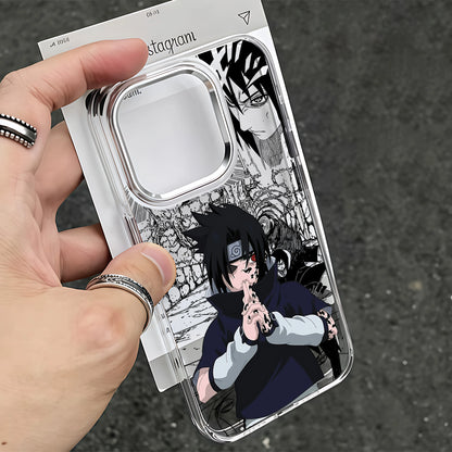 Anime Uchihas Sasukes Phone Case For iPhone 17e 17 16e 16 15 14 13 12 11 mini Pro Max X XR XSMAX 8 7 Air Plus Clear