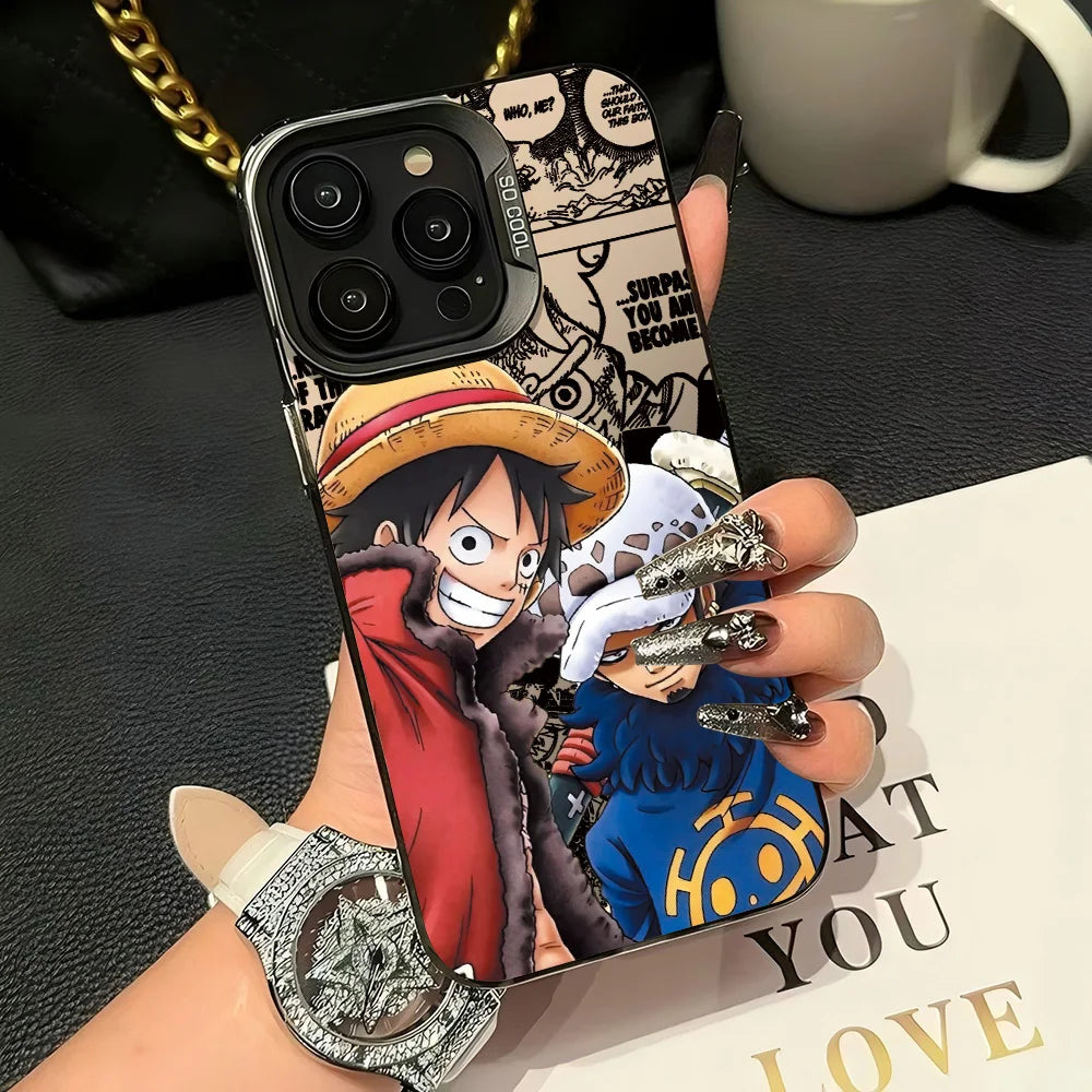 HOT Anime Ones Pieces Phone Case For iPhone 17 17e 16e 16 15 14 13 12 11 mini Pro Max X XR XSMAX Air Plus Anti Fall Matte Cover
