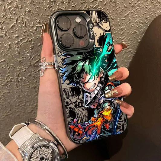 Anime My Hero Academia Phone Case For iPhone 17 16e 16 15 14 13 12 11 mini Pro Max X XR XSMAX 8 7 Air Plus Anti Fall Matte