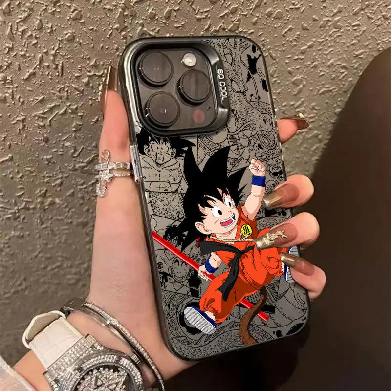 Anime GokuS Trunks CoqueS DragonS BallS Phone Case For iPhone 17 17e 16e 16 15 14 13 12 11 mini Pro Max Air Plus Anti Fall Cover