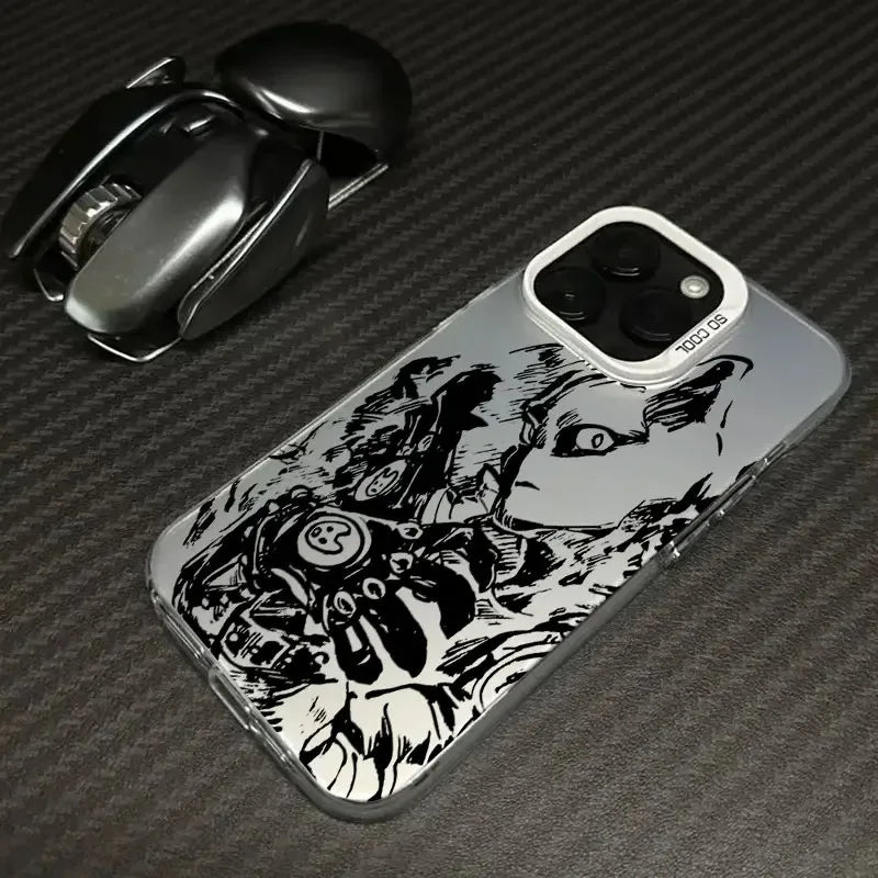 Anime JoJos Bizarre Adventure Phone Case For iPhone 17 16e 16 15 14 13 12 11 mini Pro Max XR XSMAX 8 7 Air Plus Anti Fall Matte