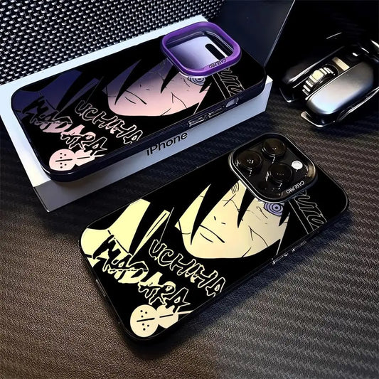 Naruto Uchiha Madara Case for iPhone 16e 14Pro 11 13 Pro MAX 12 XR 14 16Pro 15 XS MAX Soft Cover