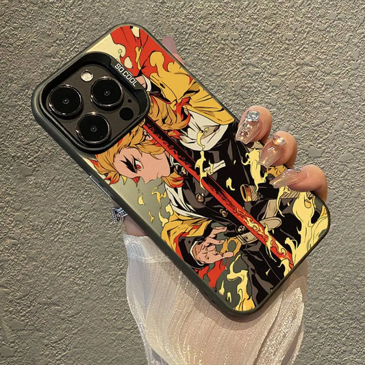 Kyojuro Rengoku Phone Case For IPhone 17 16 15 14 13 12 Mini 11 8 7 Pro Max Plus Colorful Phone Case