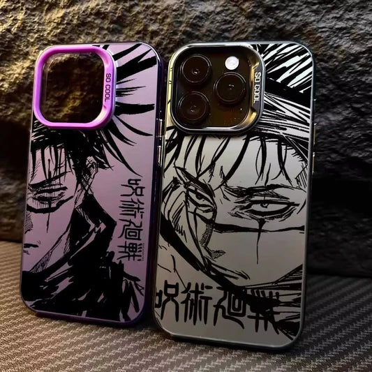 Anime Jujutsu Kaisen Graphic Phone Case for iPhone 17 Air 16 15 14 11 Pro 13 12 Mini 8 7 Matte Bumper Shockproof Hard Cover