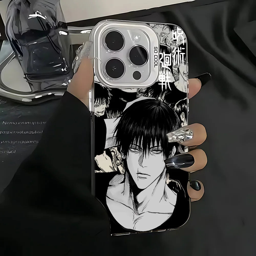 F-Fushiguro T-Toji Phone Case For iPhone 17 16e 16 15 14 13 12 11 mini Pro Max X XR XSMAX 8 7 Air Plus Anti Fall Matte Cover