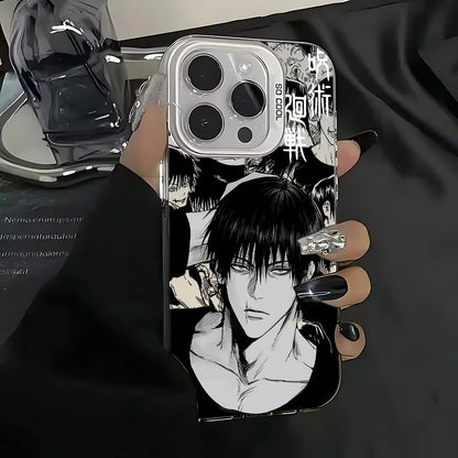 F-Fushiguro T-Toji Phone Case For iPhone 17 16e 16 15 14 13 12 11 mini Pro Max X XR XSMAX 8 7 Air Plus Anti Fall Matte Cover