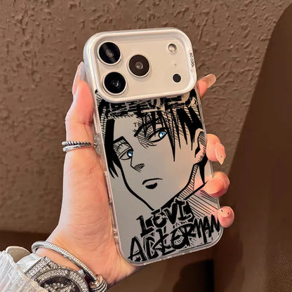 Phone Case For Apple iPhone 17 Air 16E 15 14 Plus 13 12 11 Pro Max Mini Funda Cover A-Attack on Titan Eren