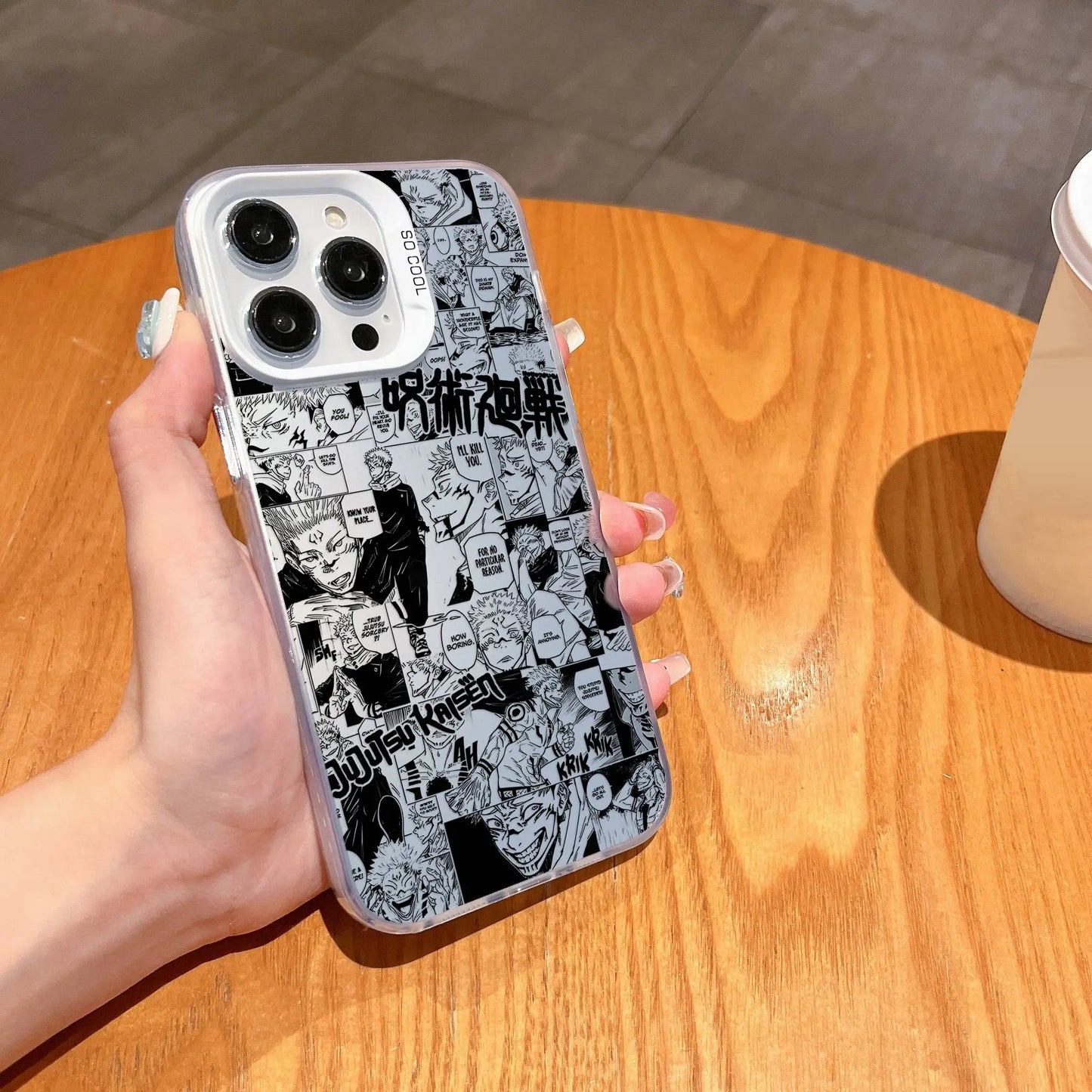Classic Comics Jujutsus Kaisens Phone Case For iPhone 16 15 14 13 12 11 Pro Max X XR XSMAX 8 7 Plus Candy Matte Back Cover