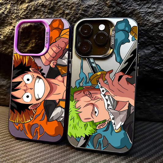 Anime Ones Pieces Luffys Zoros Phone Case for IPhone 17 17e 16e 16 15 14 13 12 11 Pro Max Air Plus Anti Fall Matte Back Cover