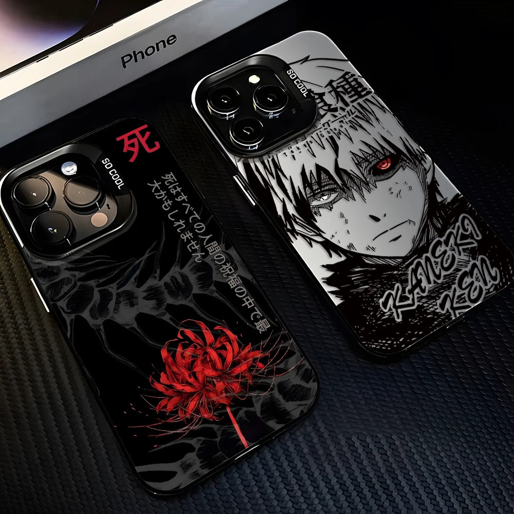 New Cool T-Tokyo Ghoul Anime Phone Case For iPhone 17 16e 16 15 14 13 12 11 mini Pro Max X XR XSMAX 8 7 Air Plus Anti Fall Matte