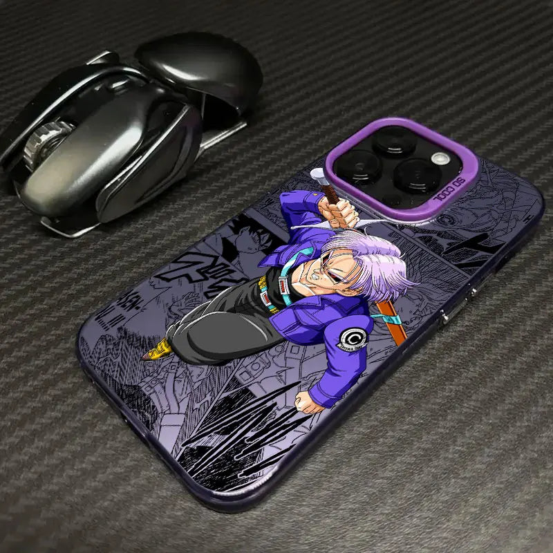 Anime GokuS Trunks CoqueS DragonS BallS Phone Case For iPhone 17 17e 16e 16 15 14 13 12 11 mini Pro Max Air Plus Anti Fall Cover