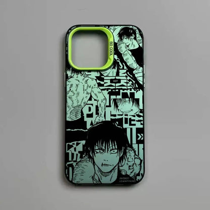 J-Jujutsu Toji Kaisen F-Fushiguro  For iPhone 17 16 15 14 13 12 11 Pro MAX Matte Shockproof Back Anti Fall Matte Cover