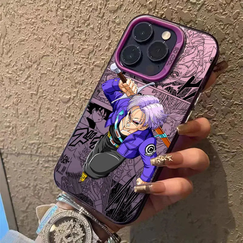 Anime GokuS Trunks CoqueS DragonS BallS Phone Case For iPhone 17 17e 16e 16 15 14 13 12 11 mini Pro Max Air Plus Anti Fall Cover
