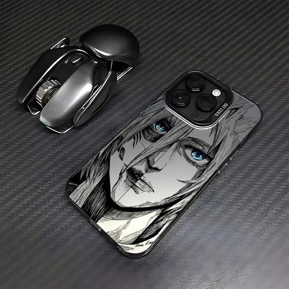 Luxury Attack On Titan Phone Case For iPhone 17 17e 16e 16 15 14 13 12 11 mini Pro Max X XR XSMAX 8 7 Air Plus Anti Fall Matte