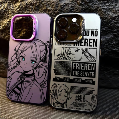 FrierenS BeyondS Journey's End Phone Case Phone 17 16e 16 15 14 13 12 11 mini Pro Max X XR 7Air Plus Anti Fall Matte Back Cover