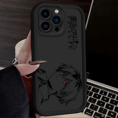 Anime Frieren Cute Fern Silicone Phone Case For iPhone 17 Air 16 16E 15 14 13 12 11 Pro Max X XS X S Max XR SE 2020 SE4 7 8 Etui