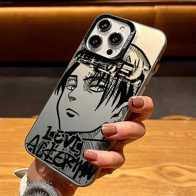 Phone Case For Apple iPhone 17 Air 16E 15 14 Plus 13 12 11 Pro Max Mini Funda Cover A-Attack on Titan Eren