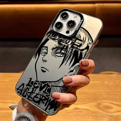 Phone Case For Apple iPhone 17 Air 16E 15 14 Plus 13 12 11 Pro Max Mini Funda Cover A-Attack on Titan Eren