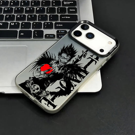 Anime Death Note Phone Case For iPhone 17 16e 16 15 14 13 12 11 mini Pro Max X XR XSMAX 8 7 Air Plus Anti Fall Matte Back Cover