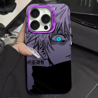 Toji Satoru Gojo Cool Hard Phone Case for IPhone 17 16 15 14 13 12 11 Pro Max Plus 17 Air 16E X XR XS Max Shockproof Back Cover