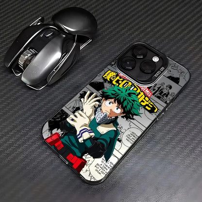Anime My Hero Academia Phone Case For iPhone 17 16e 16 15 14 13 12 11 mini Pro Max X XR XSMAX 8 7 Air Plus Anti Fall Matte Back