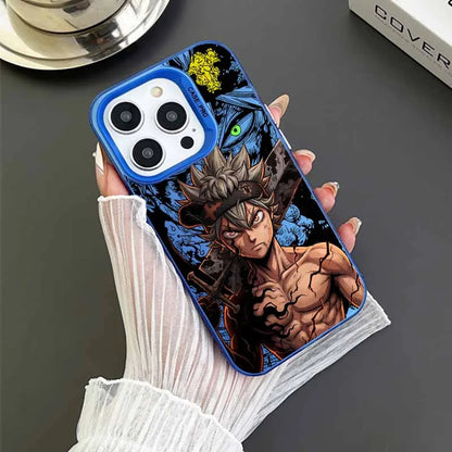 Asta Black Clover For Apple iPhone 17 16E 16 15 14 13 12 mini Pro Max Plus Cover Funda Siliconea Soft Capa Colorful Phone Case