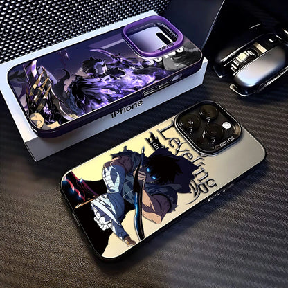 Hot Anime Solos Levelings Phone Case For iPhone 17 17e 16e 16 15 14 13 12 11 mini Pro Max XR Air Plus Anti Fall Matte Back Cover