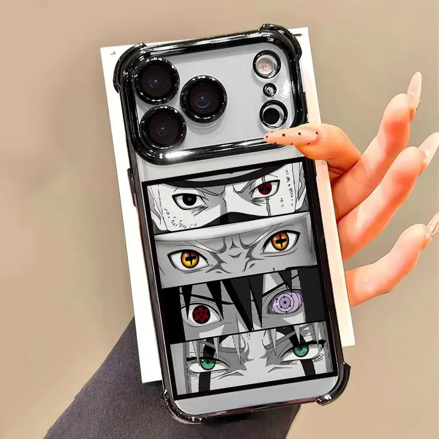 Anime NN-arutoS Clear Cover Case for iPhone 17 Air 16 15 14 Plus 16e 13 12 11 Pro Max