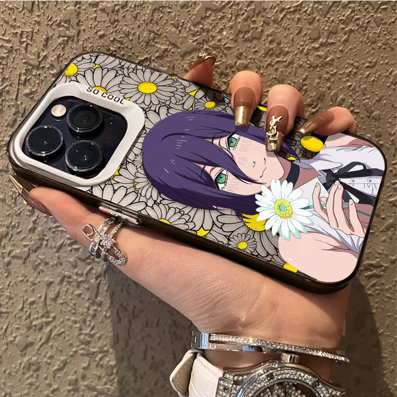 Chainsaws Man Cute Reze Daisy Phone Case for Samsung Galaxy A17 A07 A16 A06 A35 A55 A25 A05S A15 A56 A54 A36 4G 5G Matte Cover