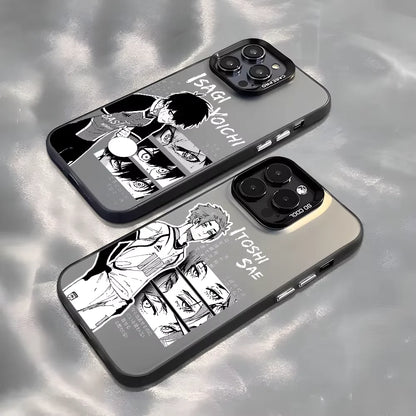 Anime Blue Lock Phone Case For iPhone 16 e 15 14 13 12 11 Pro Max Plus Mini X XS XR SE 2020 2022 Funda Coque